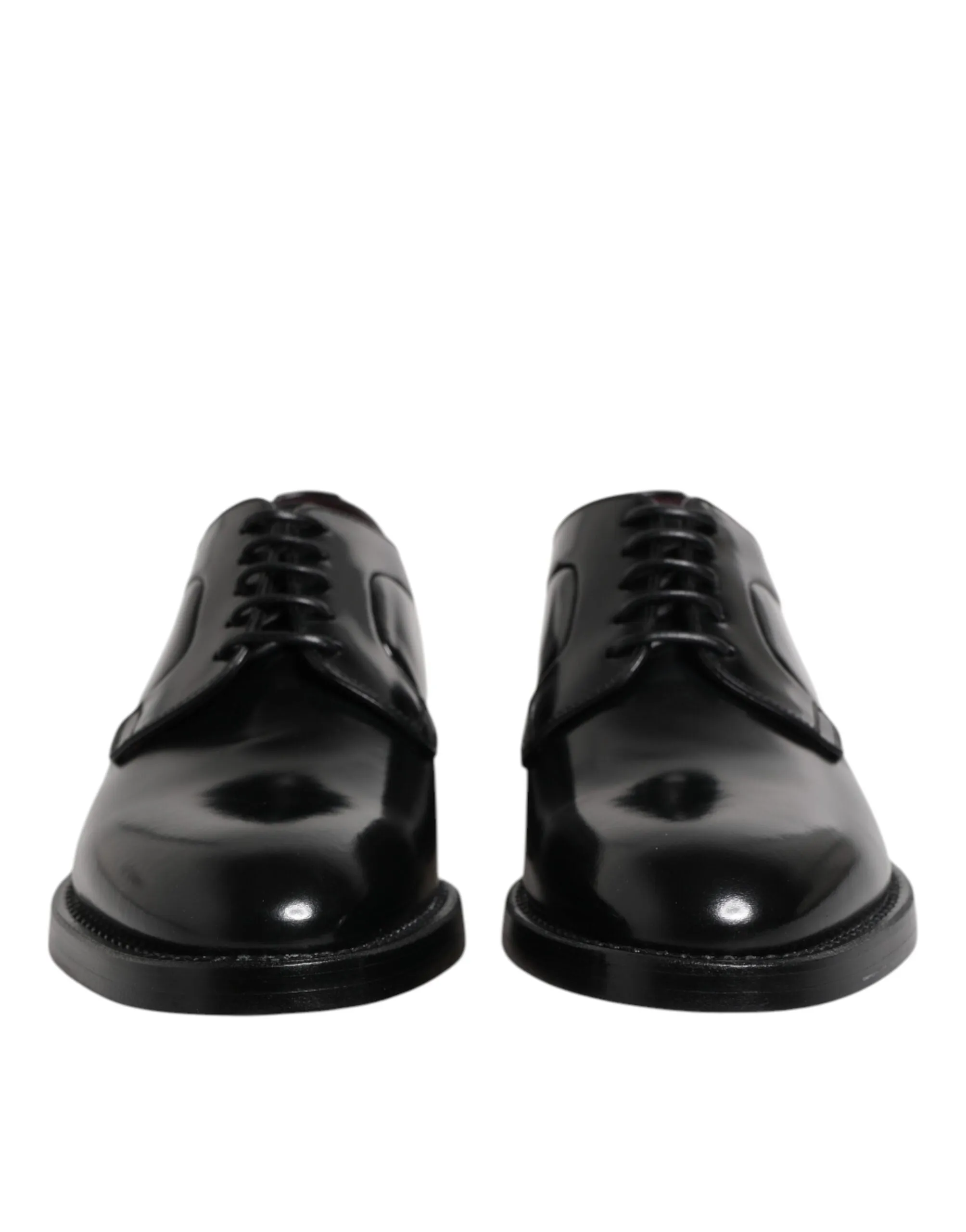 Dolce & Gabbana Black Calf Leather Lace Up Dress Shoes sold by Siebentaschen product image thumbnail 3