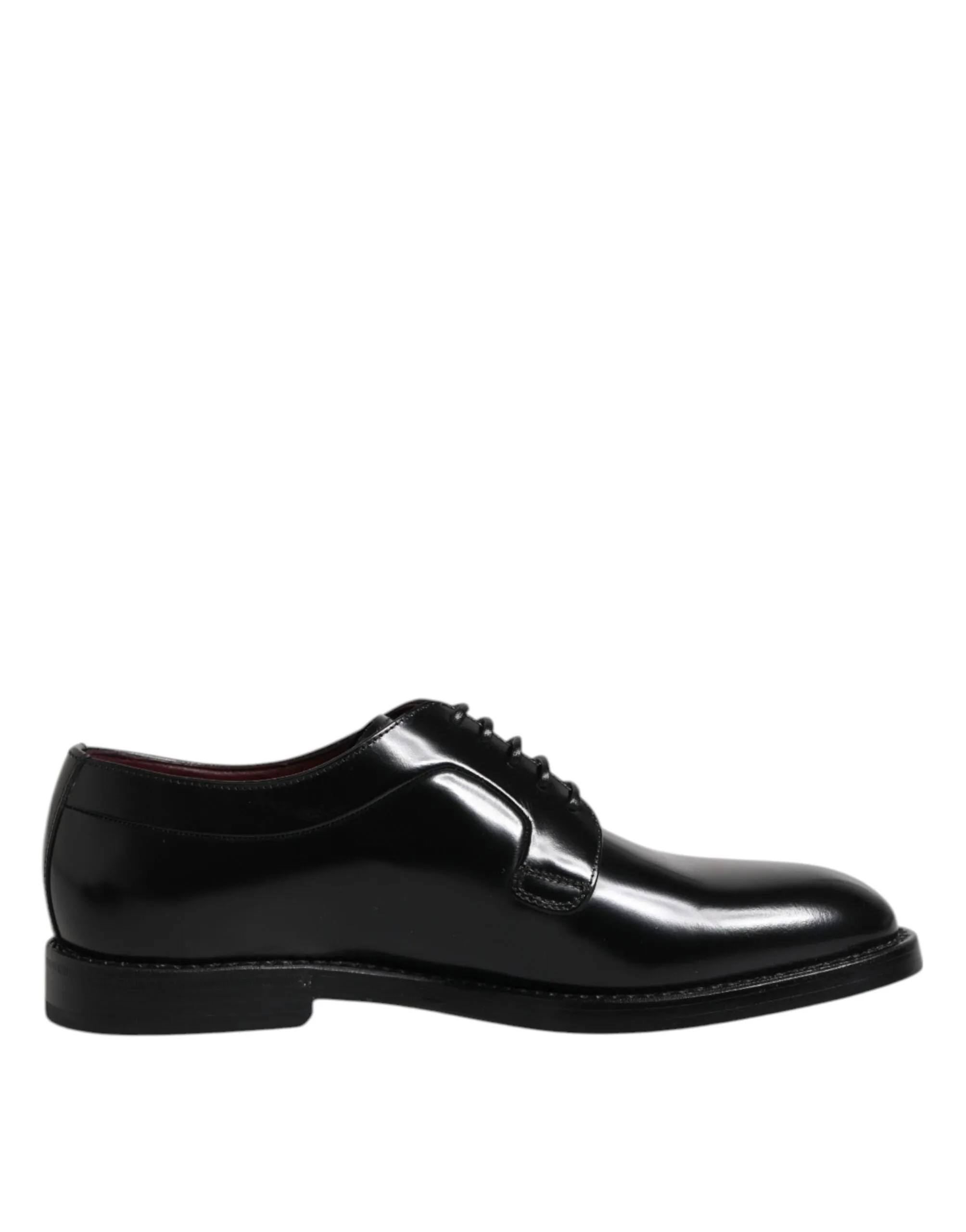 Dolce & Gabbana Black Calf Leather Lace Up Dress Shoes sold by Siebentaschen
