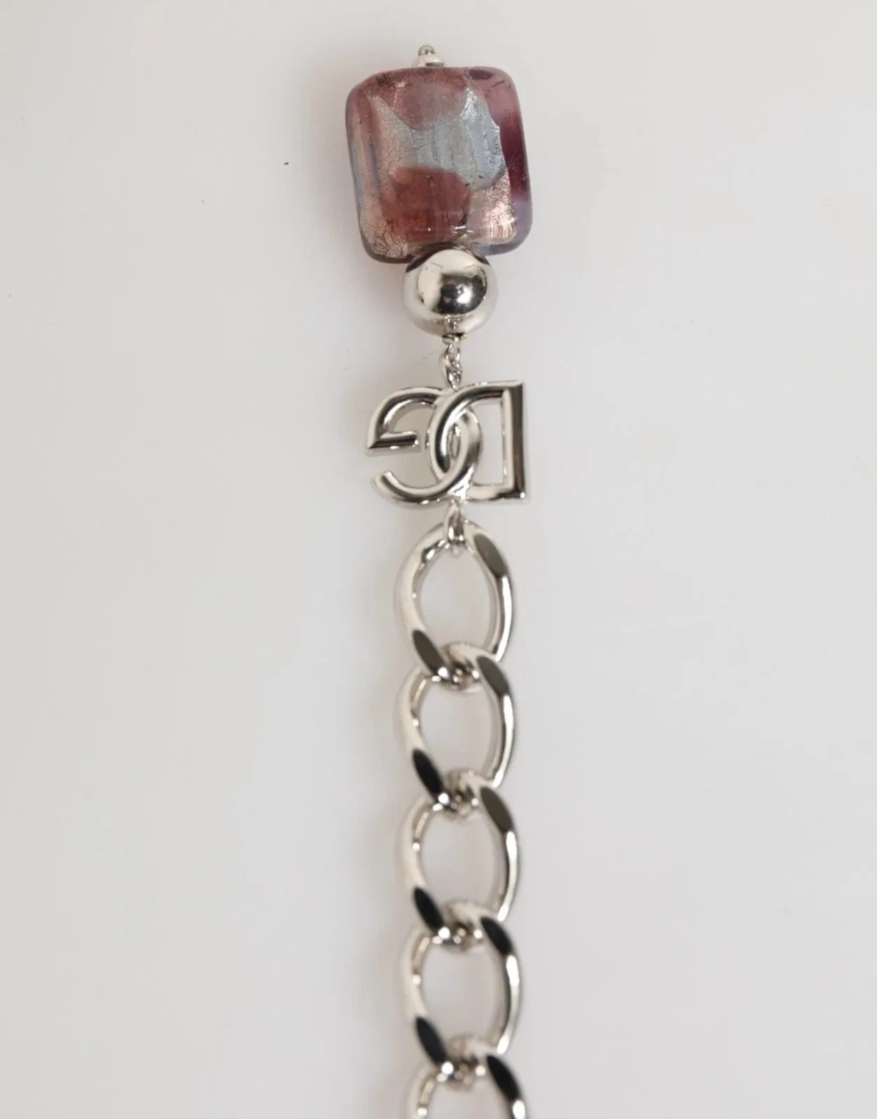 Dolce & Gabbana Multicolor Murano Glass Beads Brass Zamak Necklace sold by Siebentaschen product image thumbnail 3