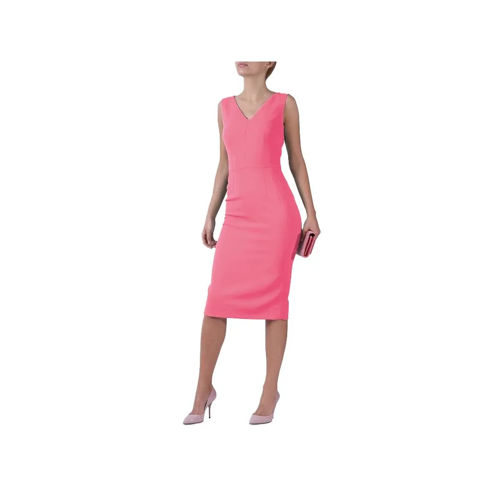 Dolce & Gabbana Pink Viscose Dress sold by Siebentaschen product image thumbnail 3