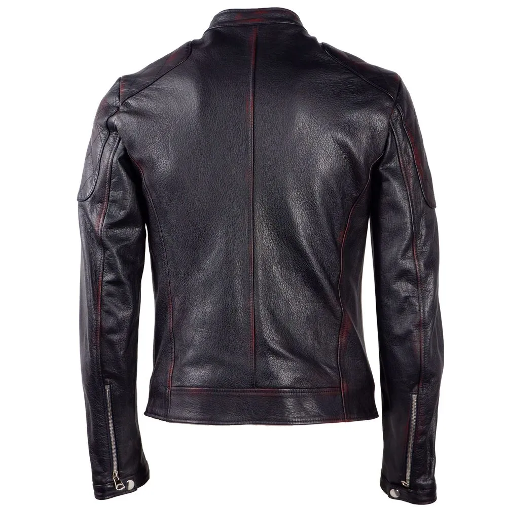 Dolce & Gabbana Black Goatskin Men Jacket sold by Siebentaschen product image thumbnail 2