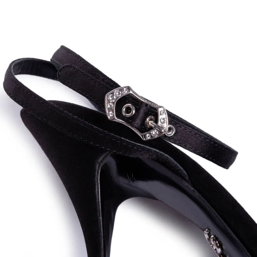 Dolce & Gabbana Black Goatskin Sandal sold by Siebentaschen product image thumbnail 4
