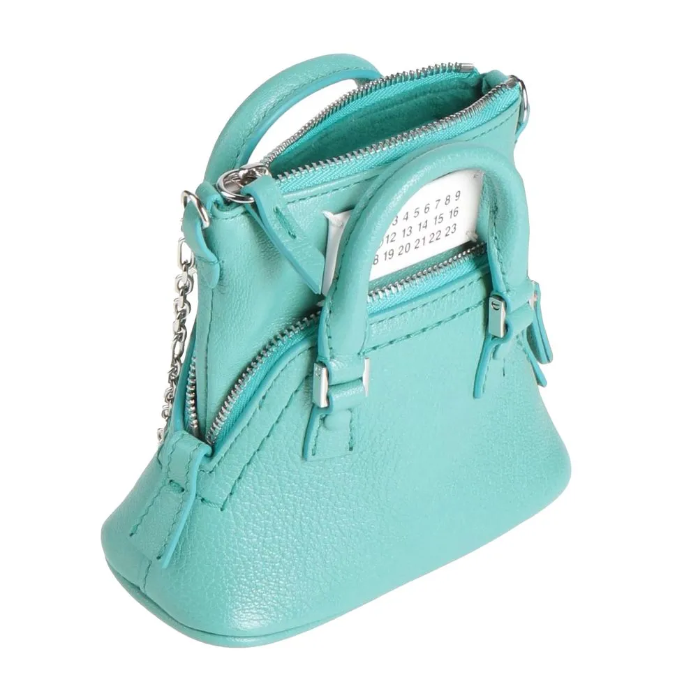 Maison Margiela Blue Goatskin Crossbody Bag sold by Siebentaschen product image thumbnail 2