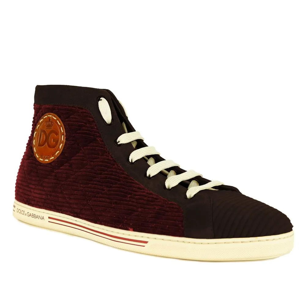 Dolce & Gabbana Red Calfskin Sneaker sold by Siebentaschen product image thumbnail 3