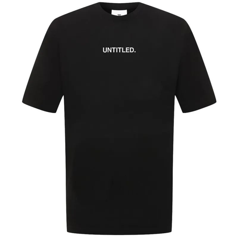 Diego Venturino Black Cotton T-Shirt sold by Siebentaschen