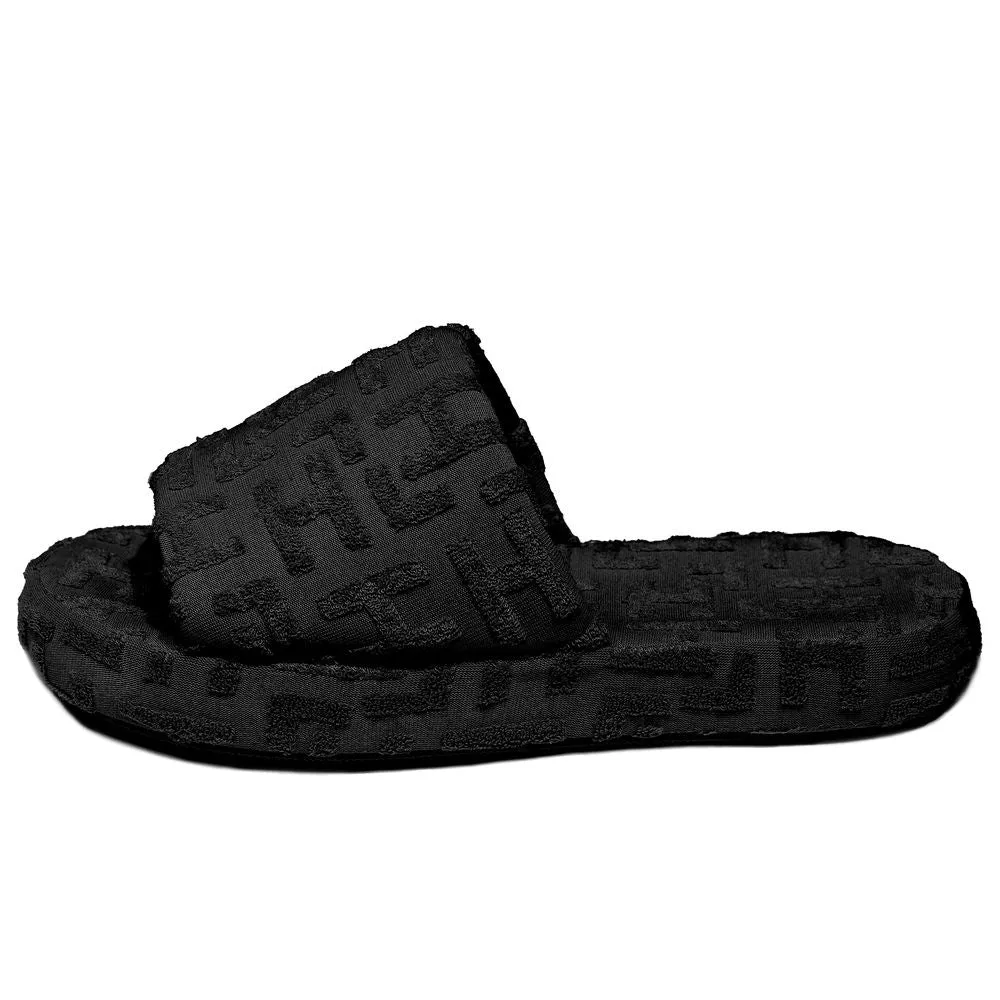 Hinnominate Black Cotton Women Sandal sold by Siebentaschen product image thumbnail 2