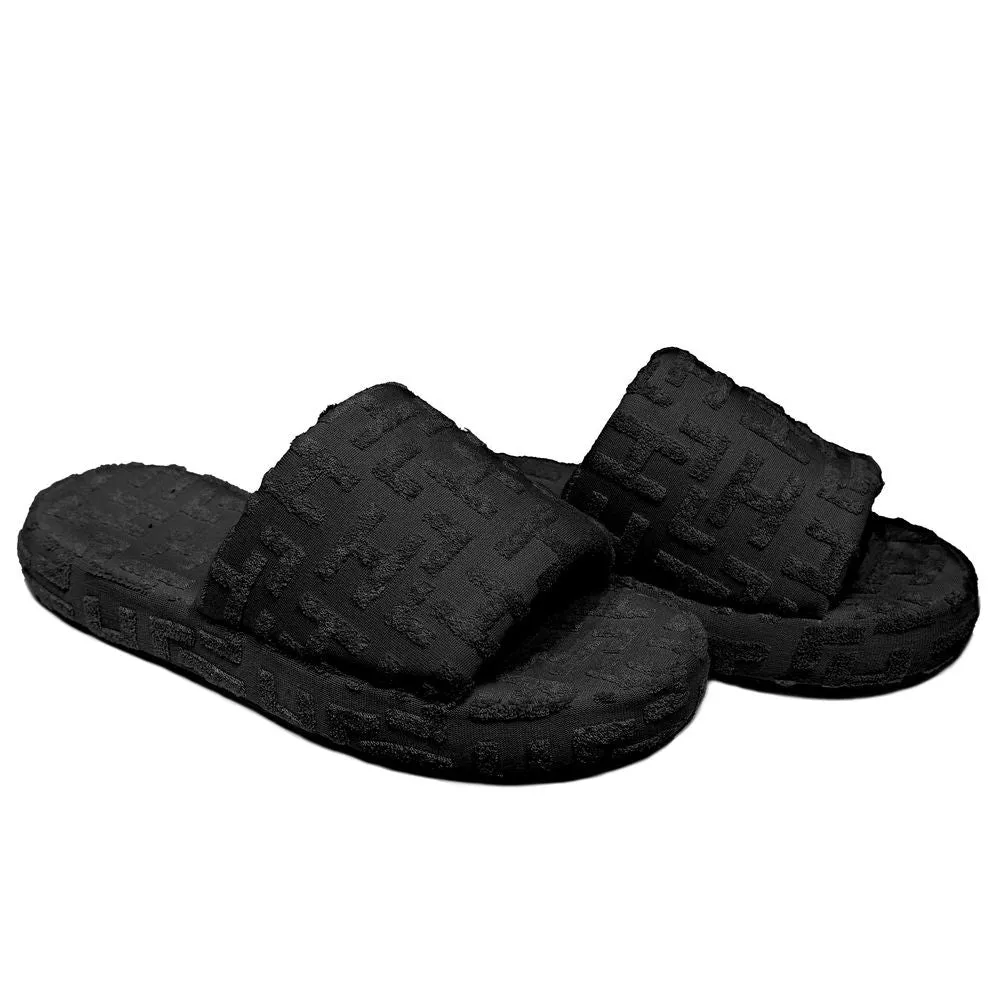 Hinnominate Black Cotton Women Sandal sold by Siebentaschen product image thumbnail 3