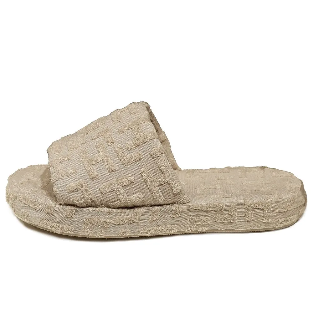 Hinnominate Beige Cotton Women Sandal sold by Siebentaschen product image thumbnail 2
