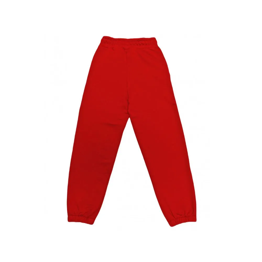 Comme Des Fuckdown Red Cotton Women Sweatpant sold by Siebentaschen product image thumbnail 2