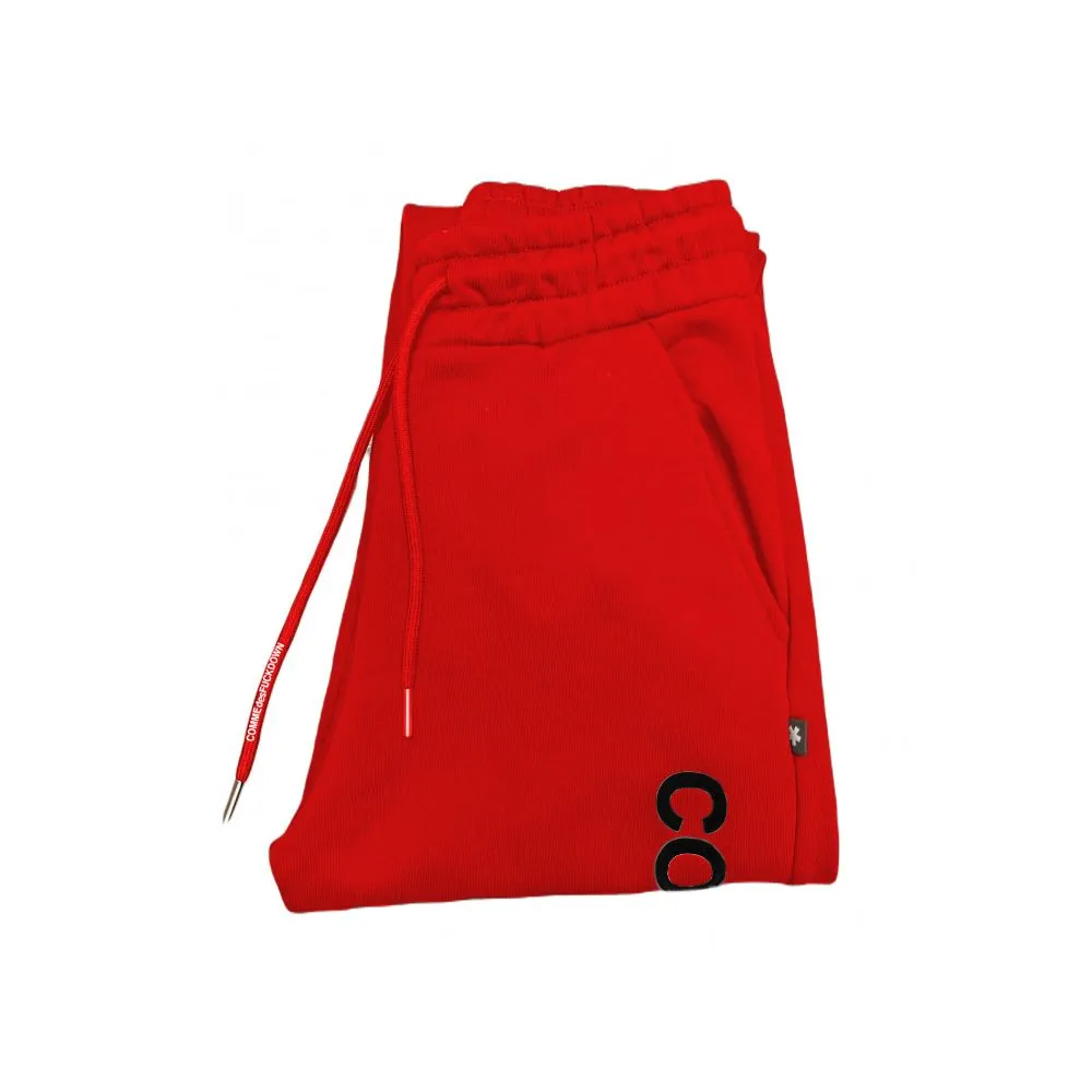 Comme Des Fuckdown Red Cotton Women Sweatpant sold by Siebentaschen product image thumbnail 3