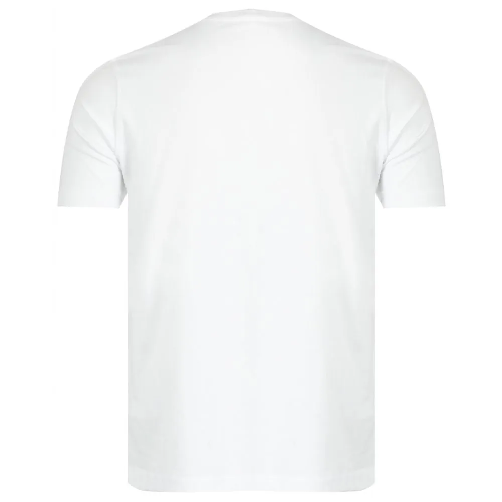 Diesel White Cotton T-Shirt sold by Siebentaschen product image thumbnail 2