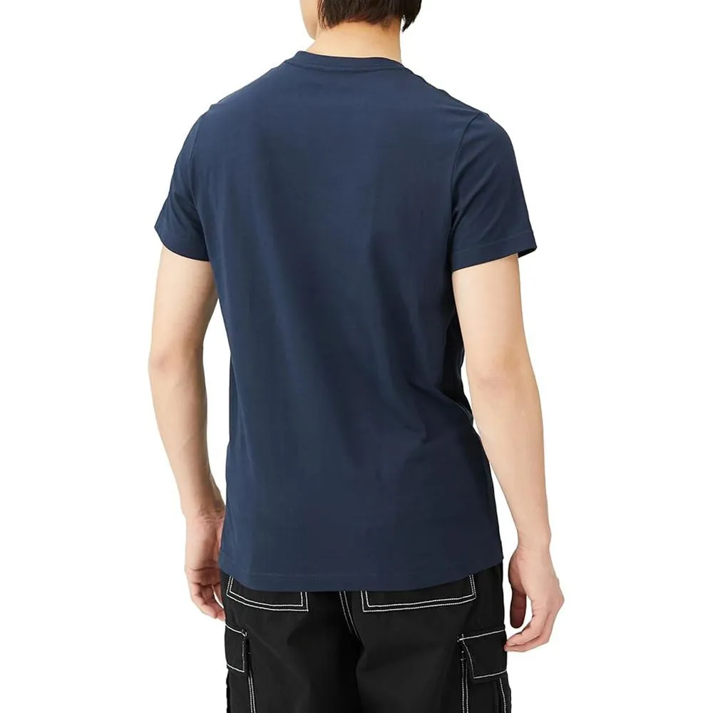 Diesel Blue Cotton T-Shirt sold by Siebentaschen product image thumbnail 2