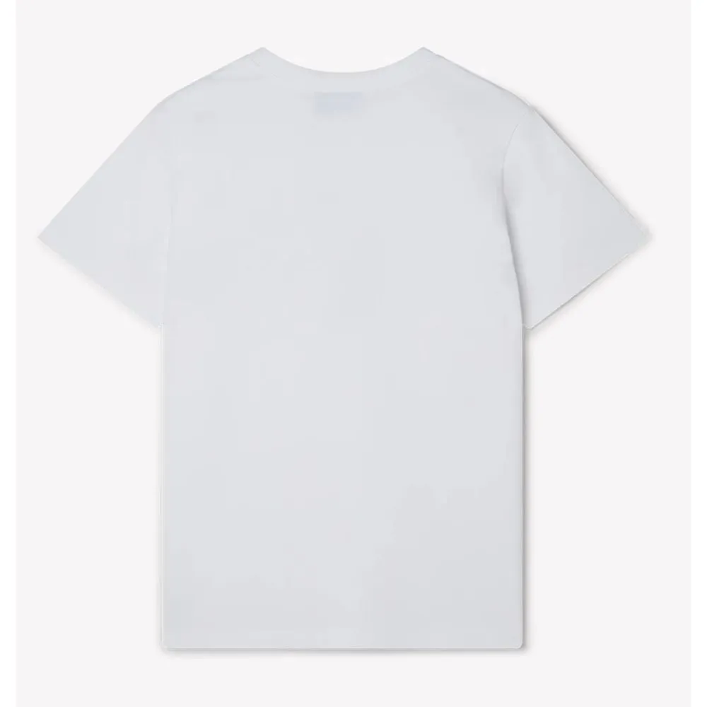 Casablanca White Cotton T-Shirt sold by Siebentaschen product image thumbnail 2