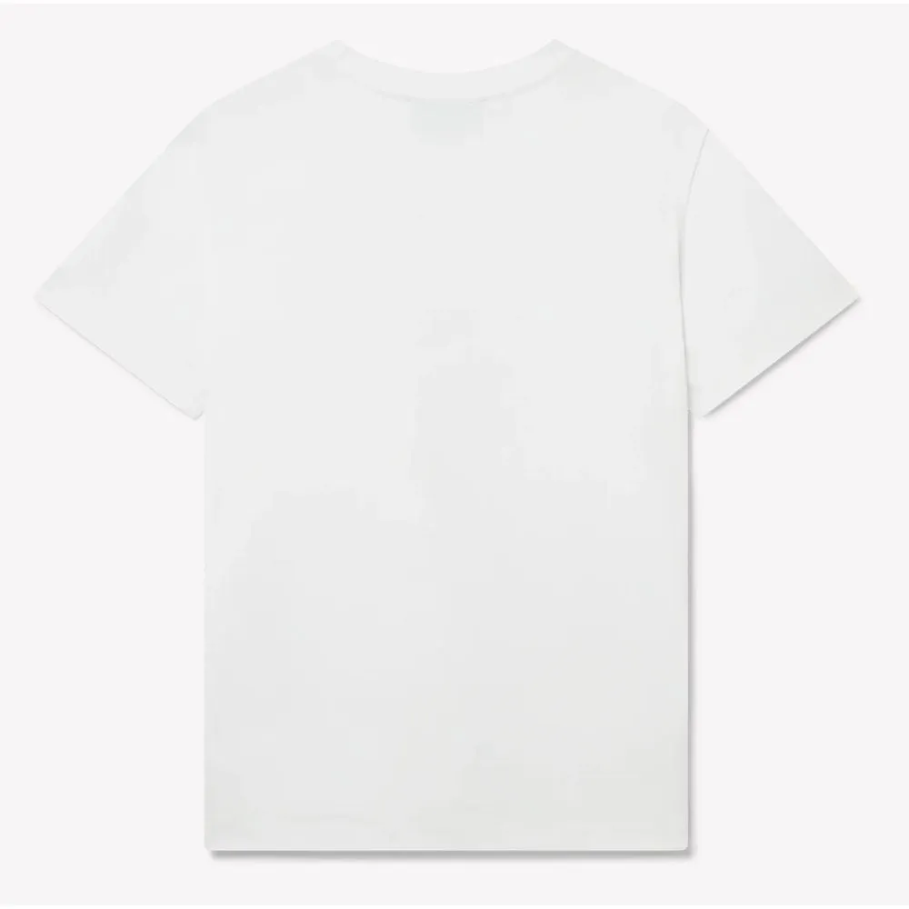 Casablanca White Cotton T-Shirt sold by Siebentaschen product image thumbnail 2