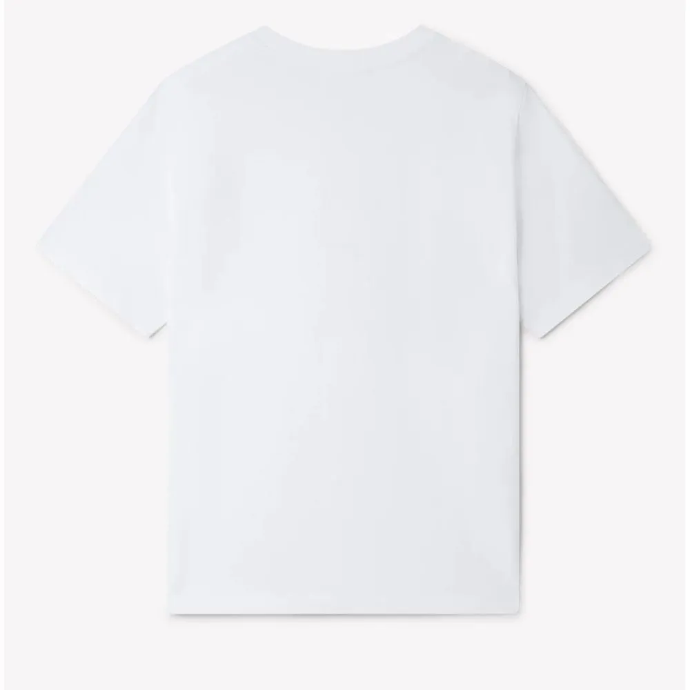 Casablanca White Cotton T-Shirt sold by Siebentaschen product image thumbnail 2