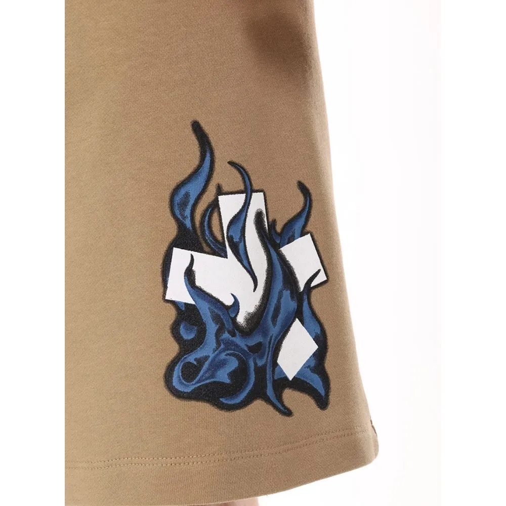 Comme Des Fuckdown Brown Cotton Short sold by Siebentaschen product image thumbnail 4