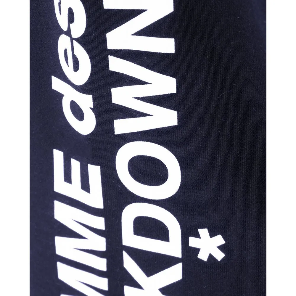 Comme Des Fuckdown Blue Cotton Women Sweatpants sold by Siebentaschen product image thumbnail 3