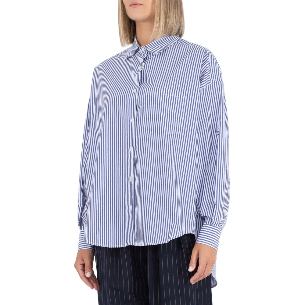 Comme Des Fuckdown Blue Cotton Shirt sold by Siebentaschen product image thumbnail 3