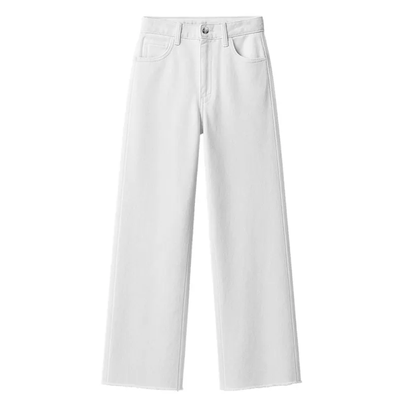 Hinnominate White Cotton Women Jeans sold by Siebentaschen