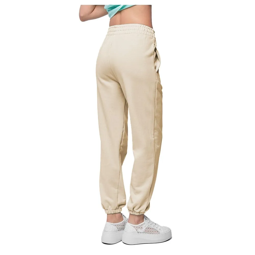 Hinnominate Beige Cotton Women Sweatpant sold by Siebentaschen product image thumbnail 2