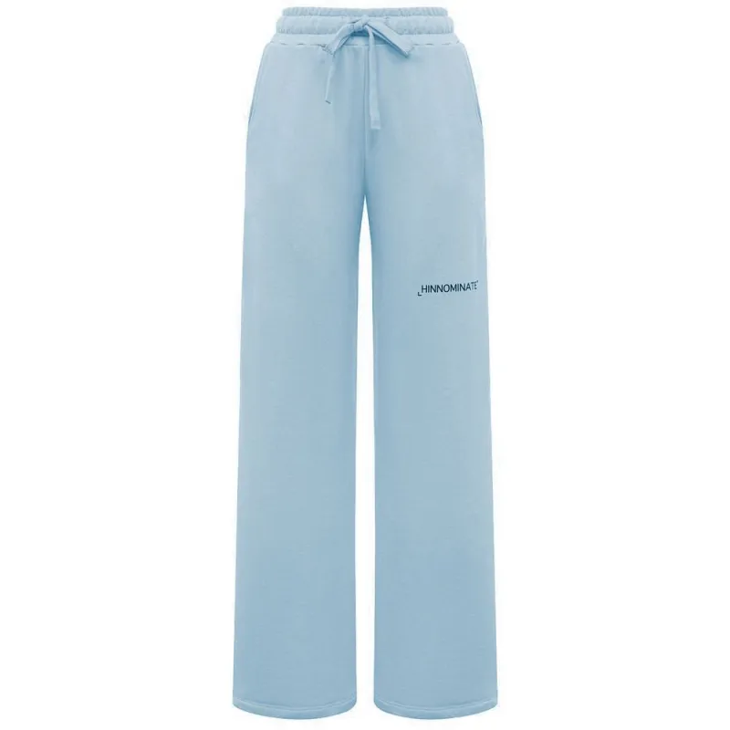 Hinnominate Blue Cotton Women Palazzo Pants sold by Siebentaschen
