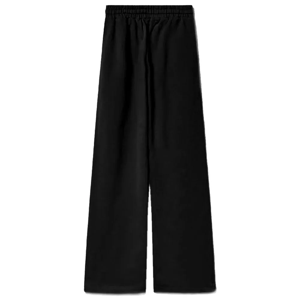 Hinnominate Black Cotton Women Palazzo Pants sold by Siebentaschen product image thumbnail 2