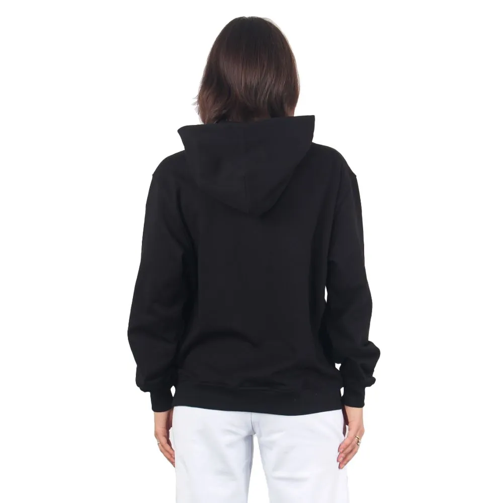 Hinnominate Black Cotton Women Hoodie sold by Siebentaschen product image thumbnail 2