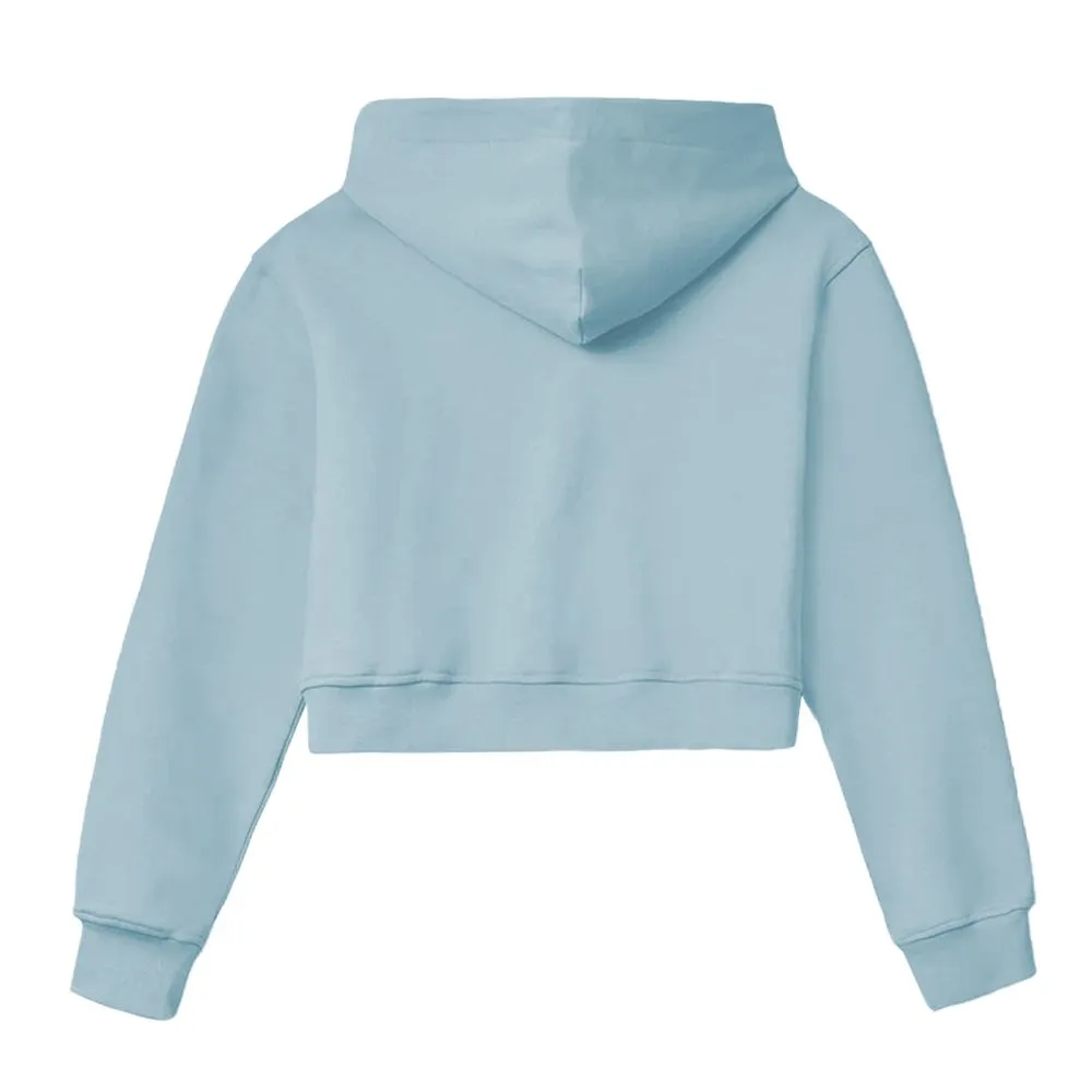 Hinnominate "Blue Cotton Women's Cropped Sweater" sold by Siebentaschen product image thumbnail 2