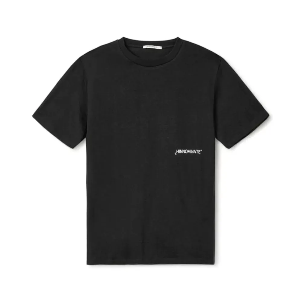 Hinnominate Black Cotton T-Shirt sold by Siebentaschen product image thumbnail 3