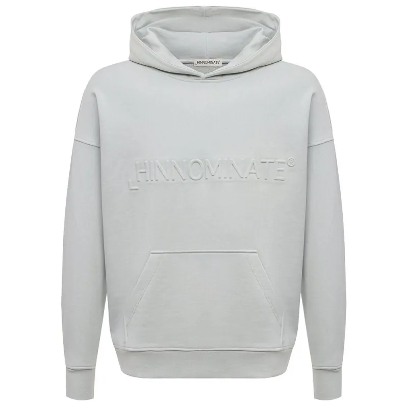 Hinnominate Gray Cotton Men Hoodie sold by Siebentaschen