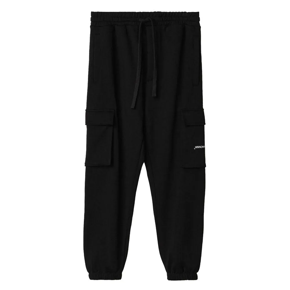 Hinnominate Black Cotton Men's Pant sold by Siebentaschen