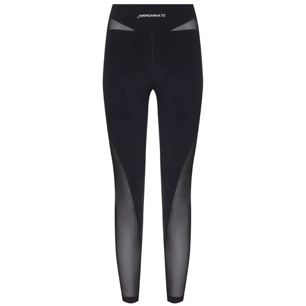 Hinnominate Black Polyamide Women Legging sold by Siebentaschen