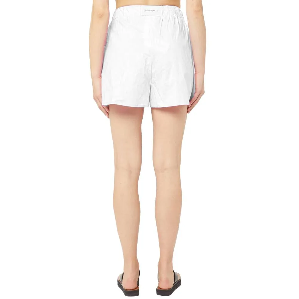 Hinnominate White Cotton Short sold by Siebentaschen product image thumbnail 2