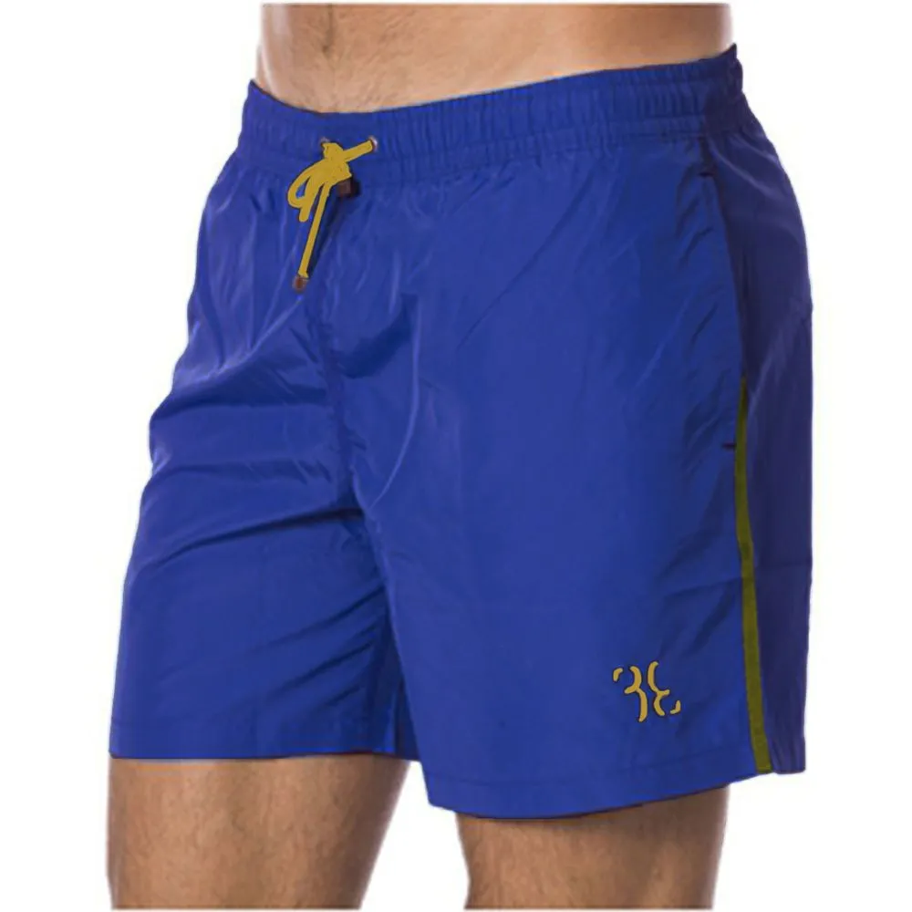 Billionaire Italian Couture Blue Polyester Men Swim Trunk sold by Siebentaschen product image thumbnail 2