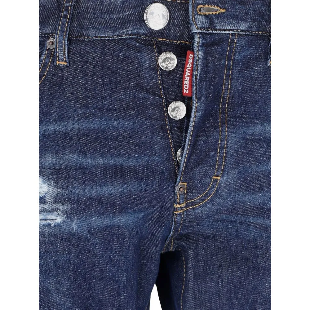 Dsquared² Blue Cotton Men Jeans sold by Siebentaschen product image thumbnail 5
