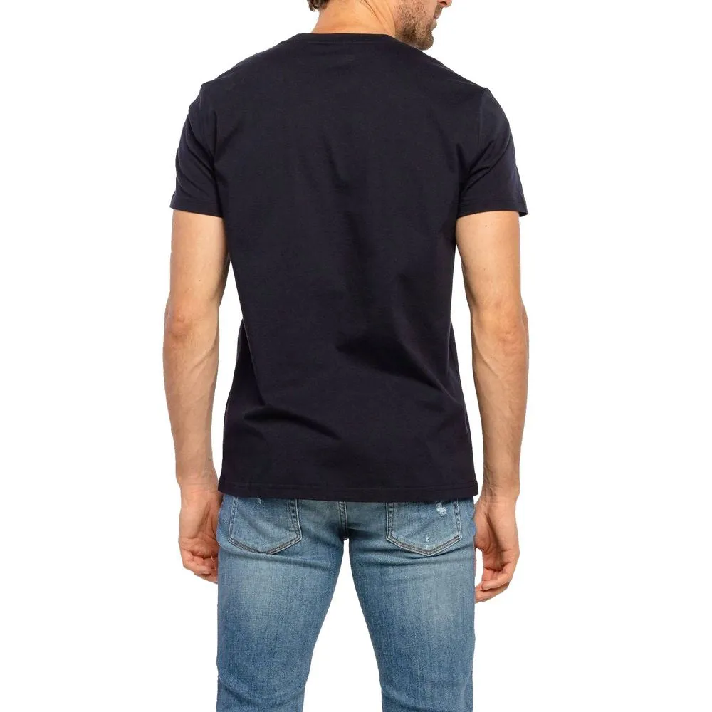 Balmain Blue Cotton T-Shirt sold by Siebentaschen product image thumbnail 2