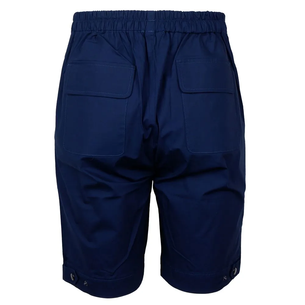 Alpha Studio Blue Cotton Short sold by Siebentaschen product image thumbnail 2