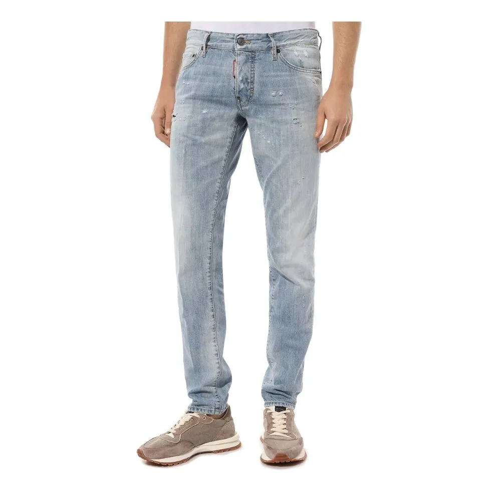 Dsquared² Blue Cotton Men Jeans sold by Siebentaschen product image thumbnail 3