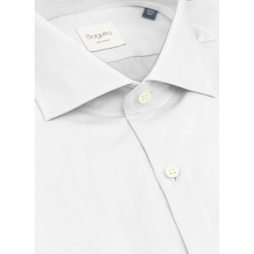 Bagutta White Cotton Shirt sold by Siebentaschen product image thumbnail 2