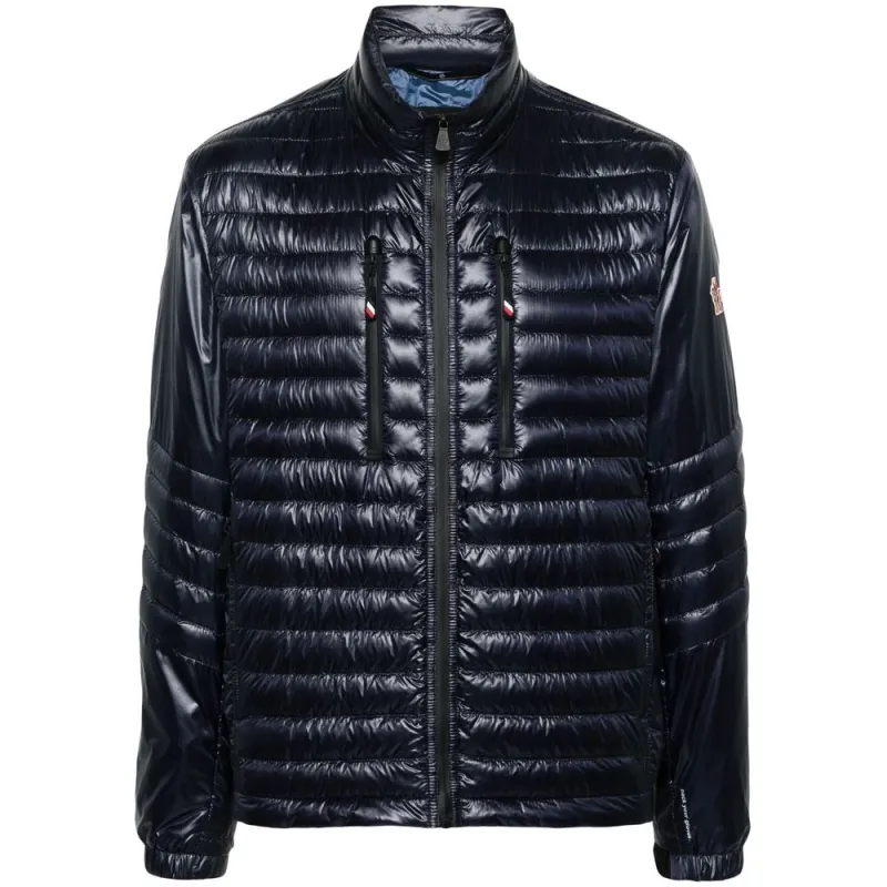 Moncler Blue Polyamide Men Jacket sold by Siebentaschen