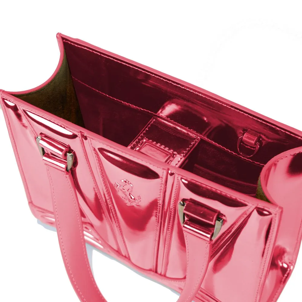 Ferrari Fuchsia Leather Handbag sold by Siebentaschen product image thumbnail 2