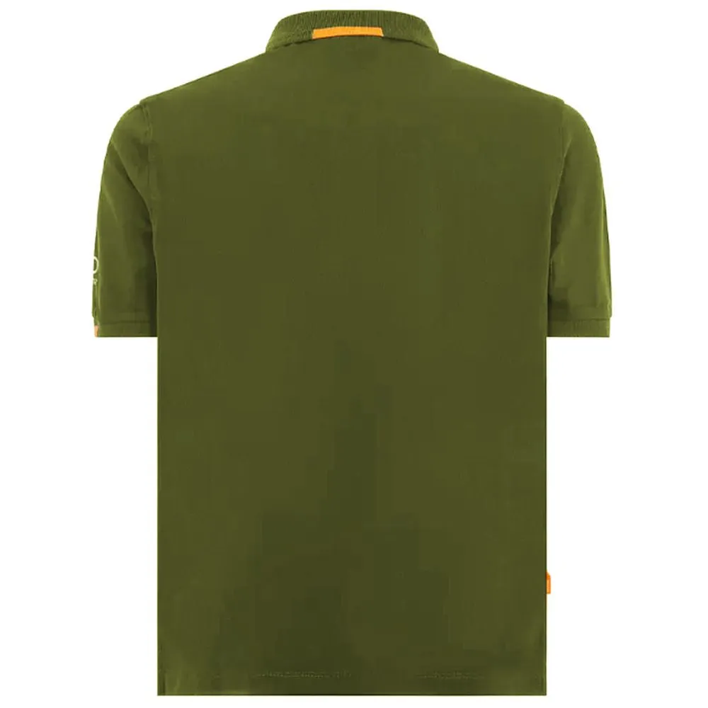 Suns Green Cotton Polo Shirt sold by Siebentaschen product image thumbnail 2