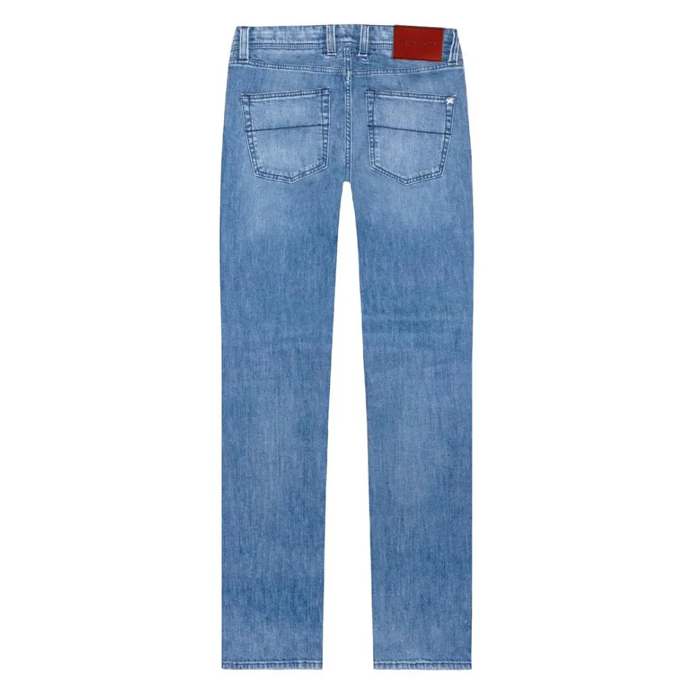 Tramarossa Blue Cotton Men Jeans sold by Siebentaschen product image thumbnail 2