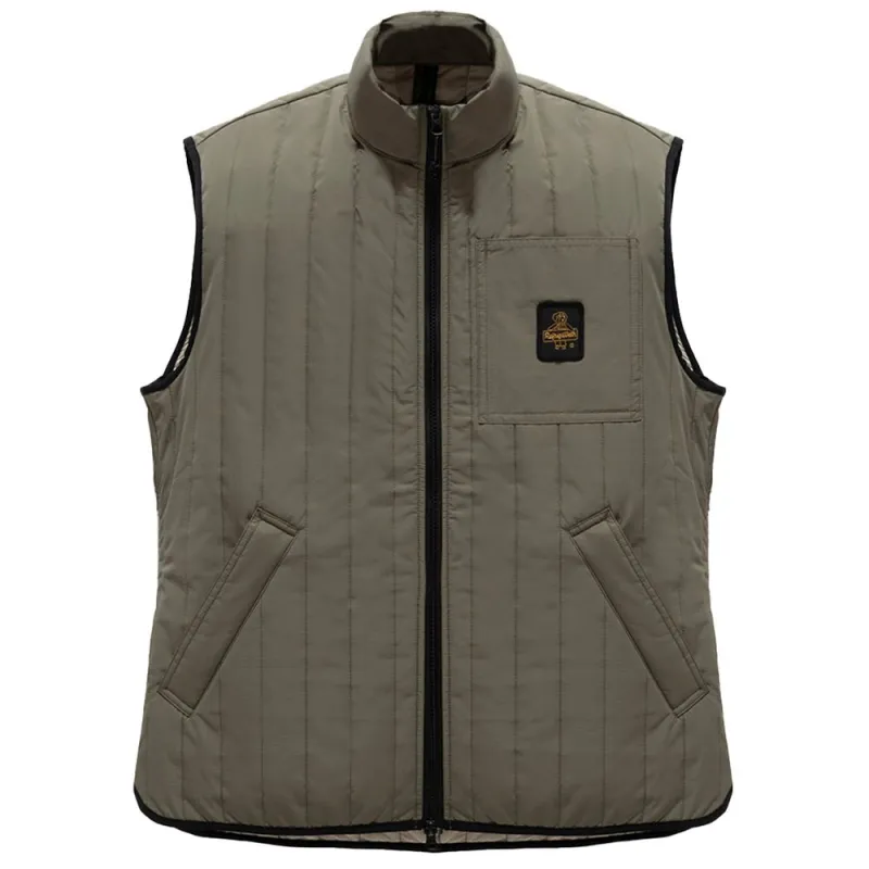 Refrigiwear Green Polyester Men Vest sold by Siebentaschen