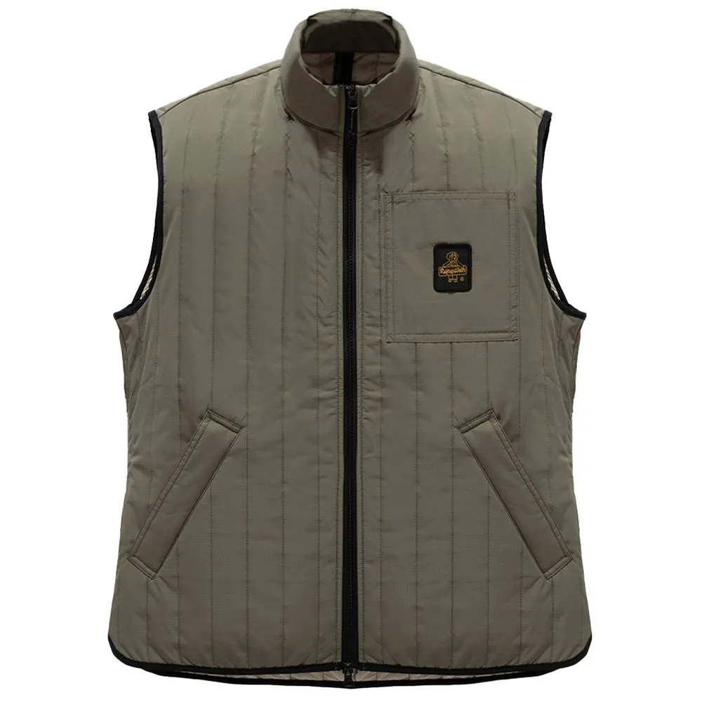 Refrigiwear Green Polyester Men Vest sold by Siebentaschen