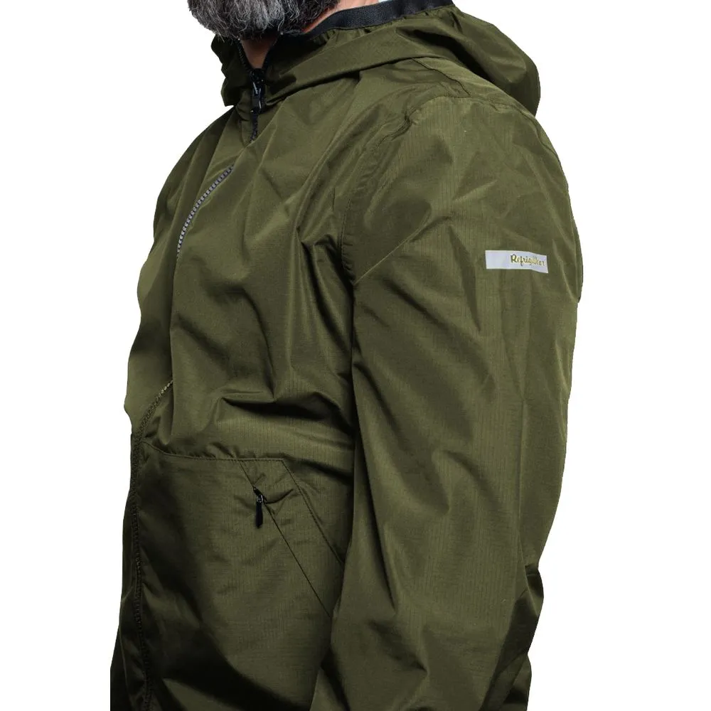Refrigiwear Green Nylon Men's Reversible Jacket sold by Siebentaschen product image thumbnail 4