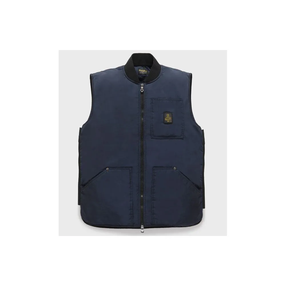 Refrigiwear Blue Polyamide Men Vest sold by Siebentaschen