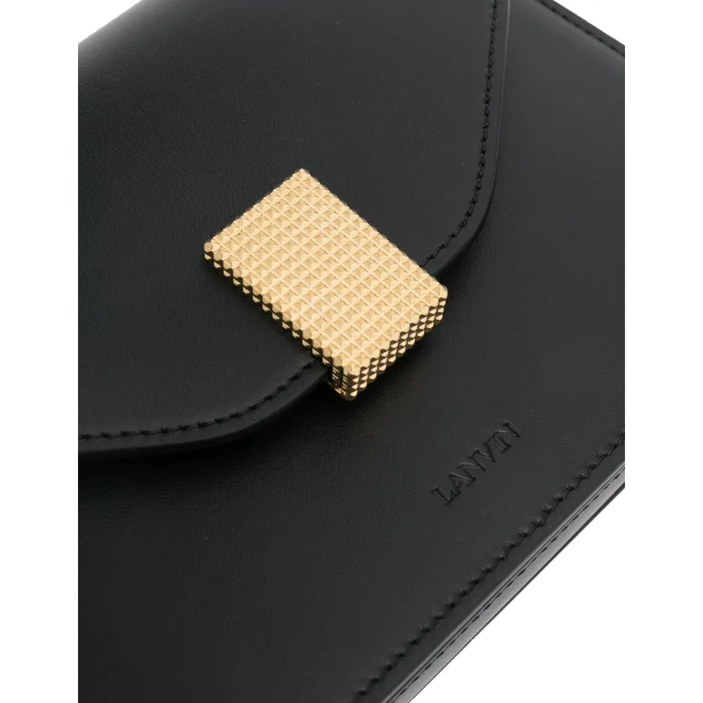 Lanvin Black Leather Handbag sold by Siebentaschen product image thumbnail 4