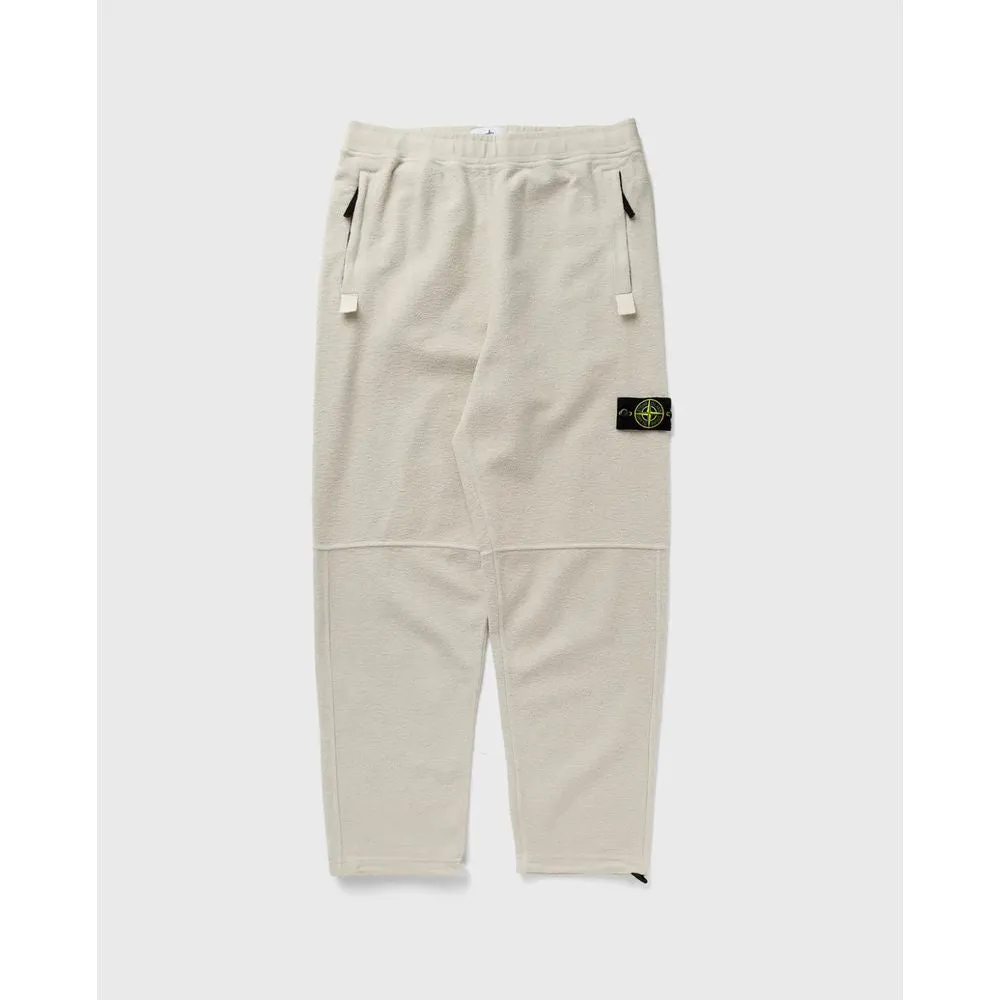 Stone Island White Cotton Men's Trouser sold by Siebentaschen