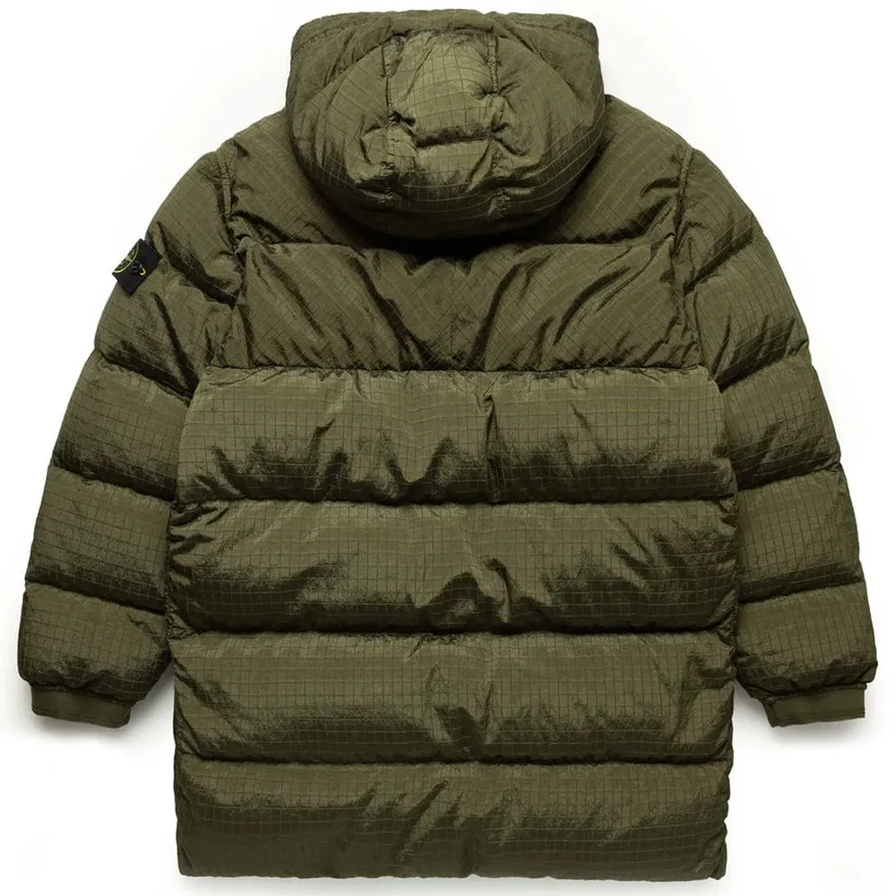 Stone Island Green Nylon Men Parka sold by Siebentaschen product image thumbnail 2